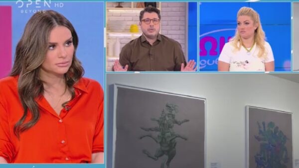 Η Ελένη Τσολάκη και ο Λάμπρος Κωνσταντάρας μιλάνε σε έντονους τόλνους στο πρωινό σουσου