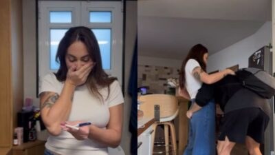 Η στιγμή που η Ευρυδίκη Βαλαβάνη μαθαίνει πως είναι έγκυος