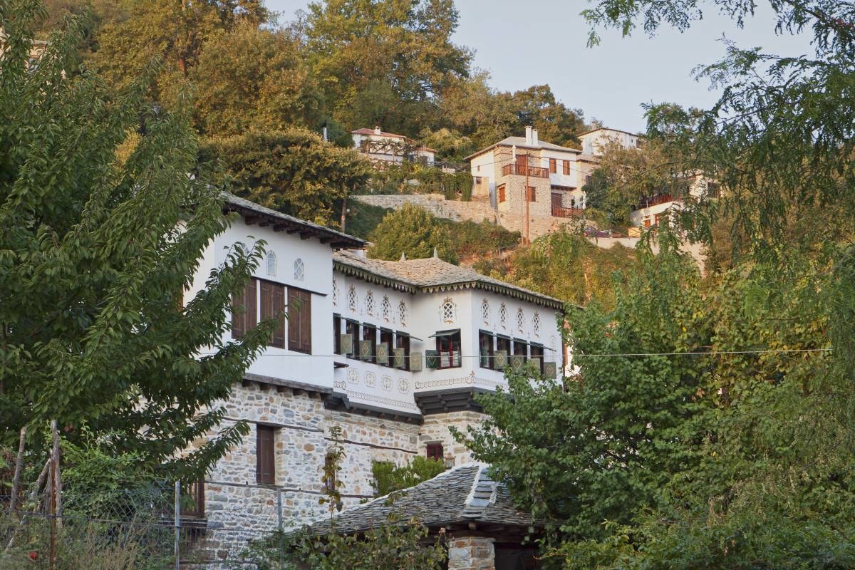 H γραφική Βυζίτσα στο Πήλιο