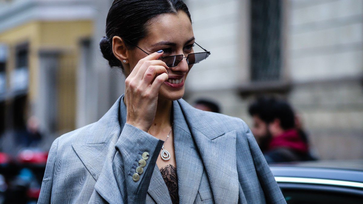 κολιέ στο street style