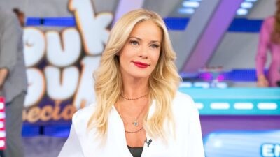 Η Ζέτα Μακρυπούλια στο πλατό του Ρουκ Ζουκ