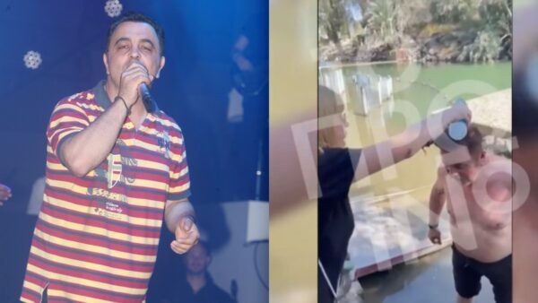 Χάρης Ακριτίδης βάφτιση