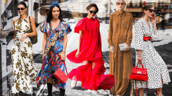 φορέματα στο street style
