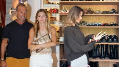 Η Αμαλία Κωστοπούλου με τον Πέτρο Κωστόπουλο