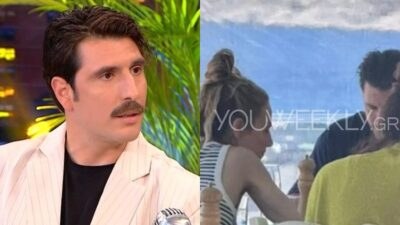 Ο Γιώργος Γεροντιδάκης και η Ντορέττα Παπαδημητρίου