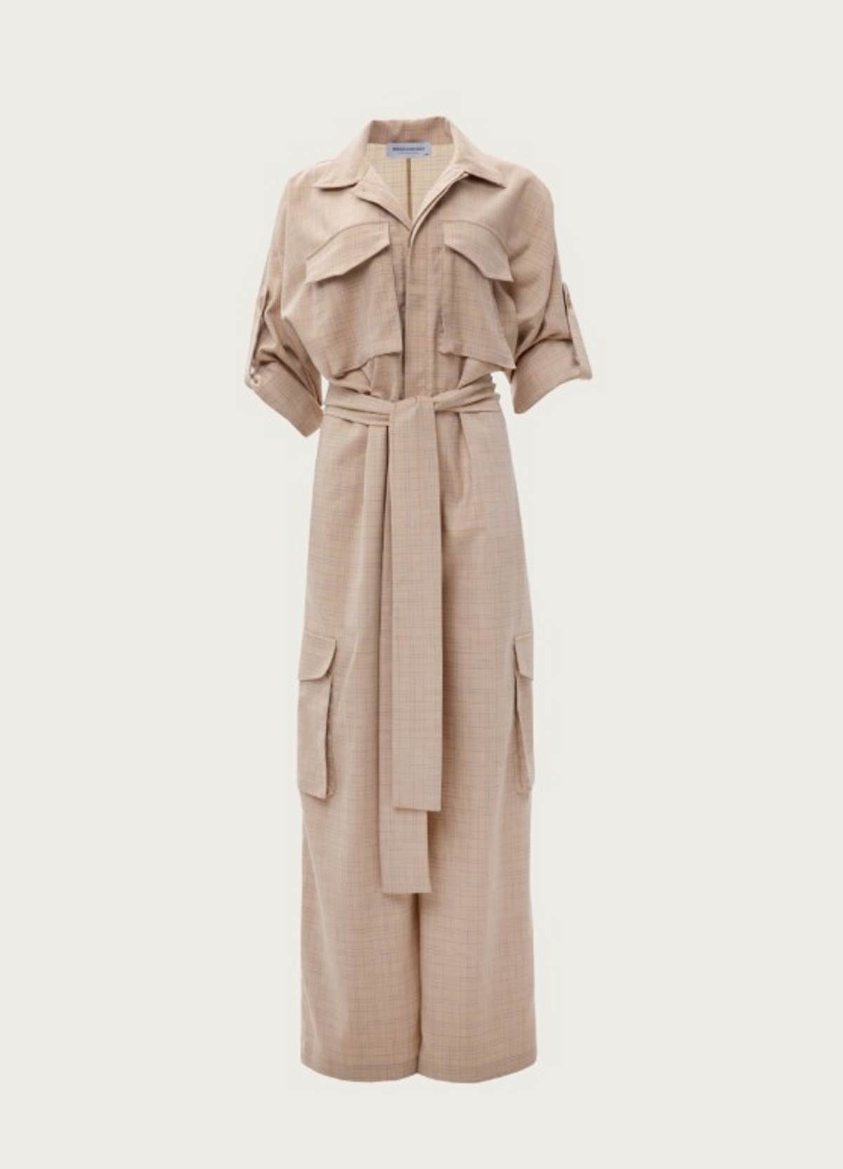 jumpsuit beige