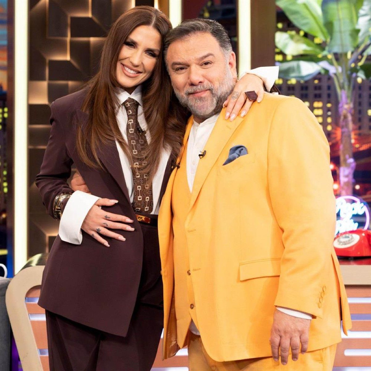 Η Καλλιμάνη στο The 2night show