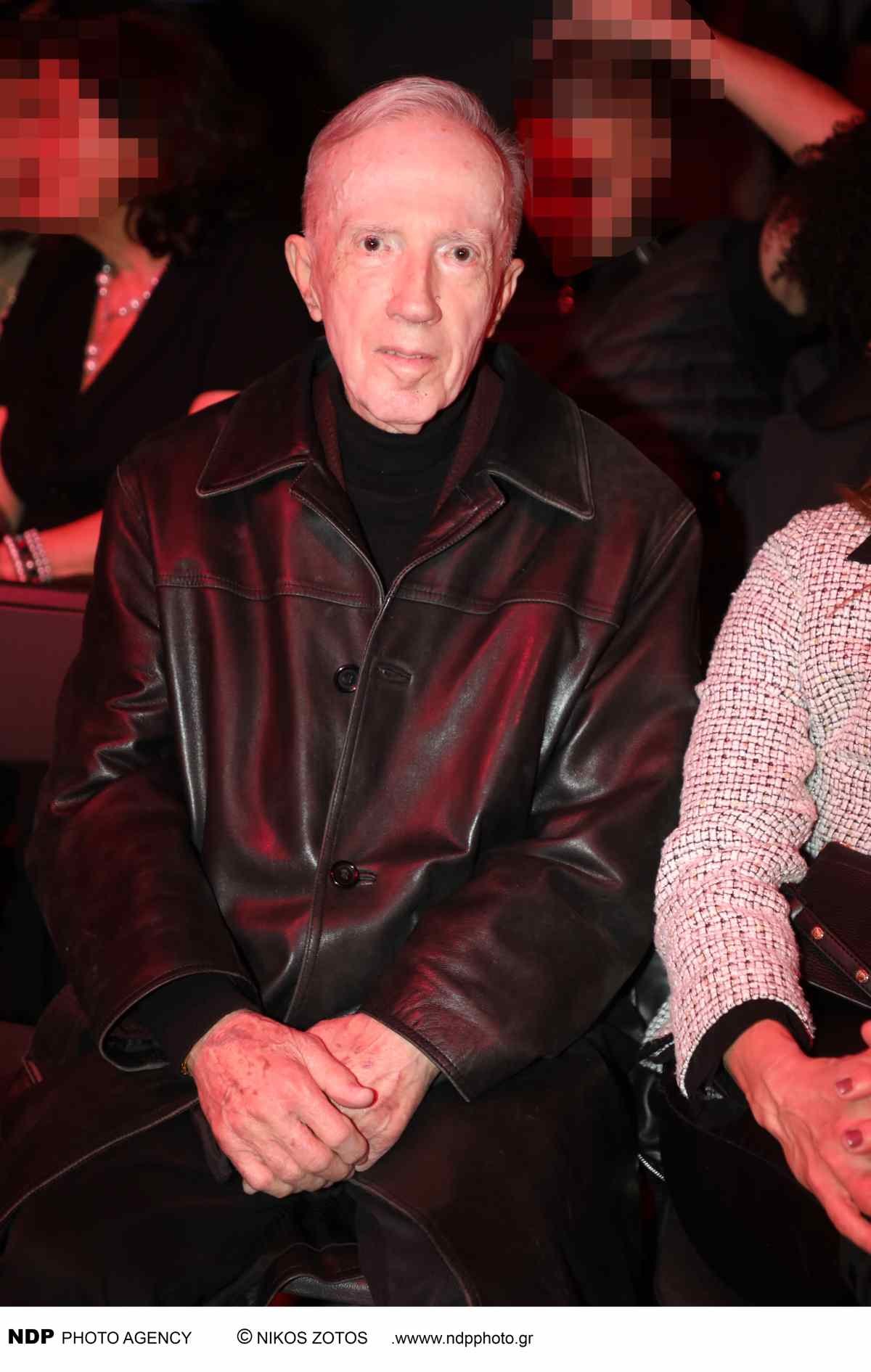 Ο Κωνσταντίνος Πλεύρης στο Athens Fashion Week