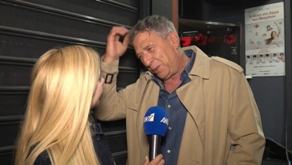 Ο Κώστας Κόκλας στην κάμερα του Πρωινού