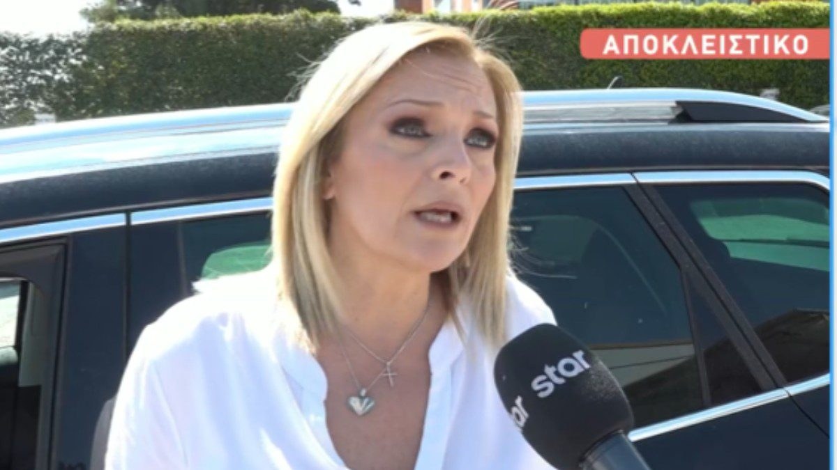 Η Χριστίνα Λαμπίρη στην κάμερα του Star