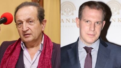 Ο Σπύρος Μπιμπίλας και ο Γιώργος Ευγενίδης