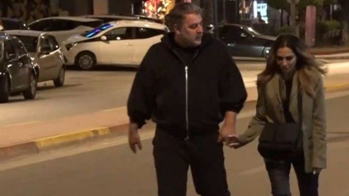 Η Δέσποινα Βανδή και ο Βασίλης Μπισμπίκης σε έξοδό τους