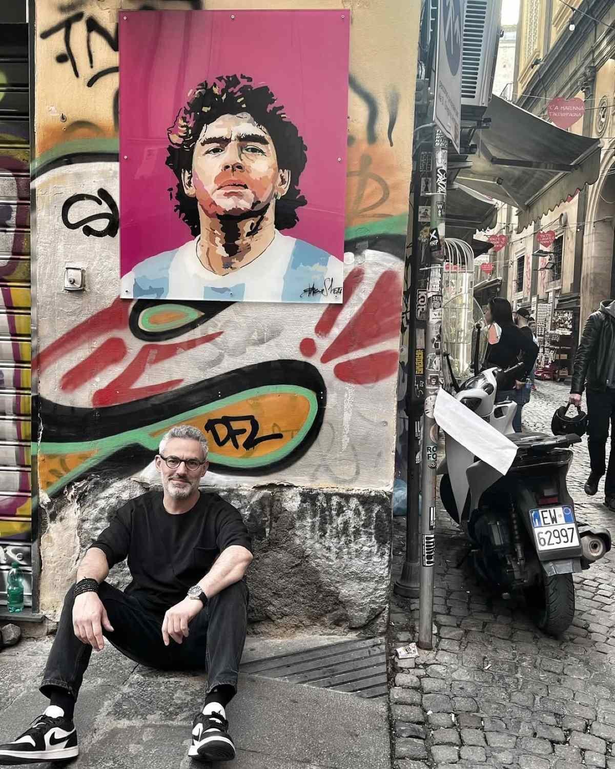 Ο Νίκος Συρίγος στη Νάπολη