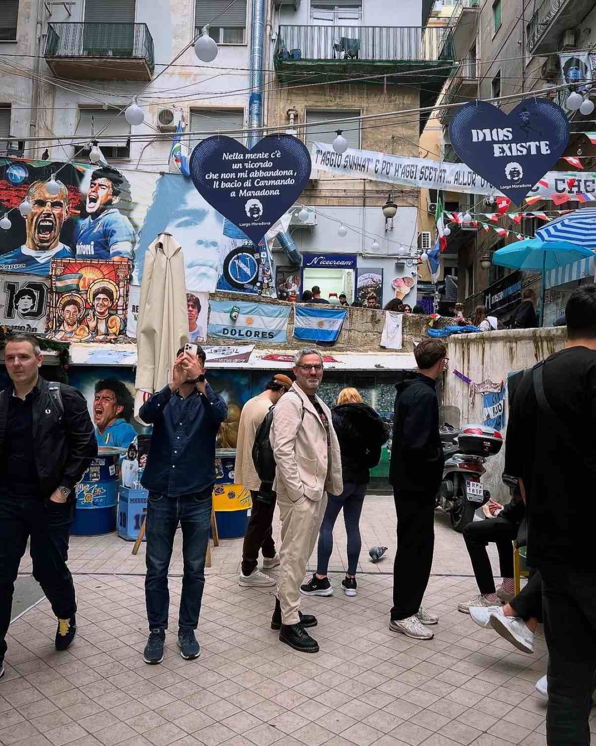 Ο Νίκος Συρίγος στη Νάπολη