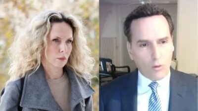 Η Παπούλια και ο Δημητρακόπουλος σε κολάζ