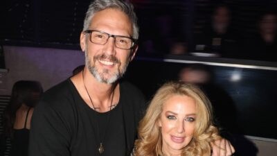 Ο Αλέξανδρος Παρθένης και η Βιβή Κωστοπούλου σε βραδινή έξοδο
