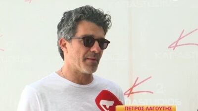 Ο Πέτρος Λαγούτης στην κάμερα του Happy Day