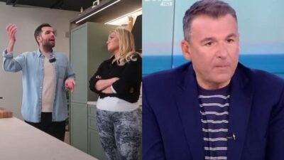 Ο Πέτρος Συρίγος και ο Γιώργος Λιάγκας