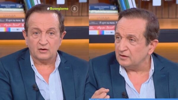 Ο Σπύρος Μπιμπίλας στο πλατό της εκπομπής Buongiorno