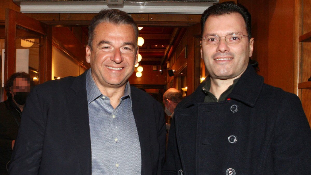 Τεργιάκης και Λιάγκας σε βραδινή έξοδο
