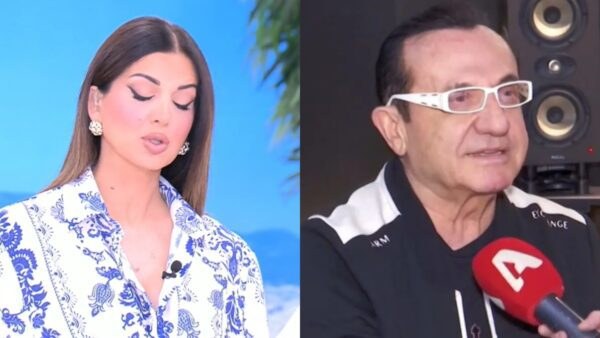 Η Σταματίνα Τσιμτσιλή και ο Λευτέρης Πανταζής