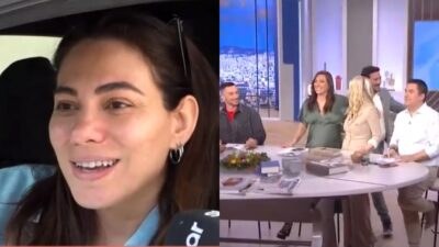 Η Βαλαβάνη και στιγμιότυπο από το Ακόμα δεν Είδες Τίποτα