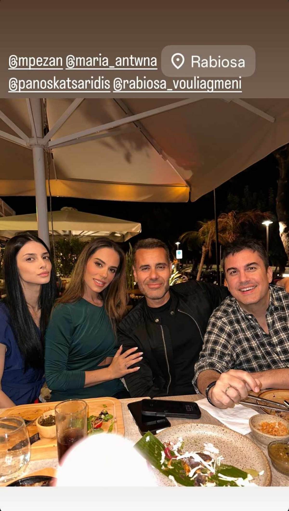 Μαρία Αντωνά εστιατόριο Παππά