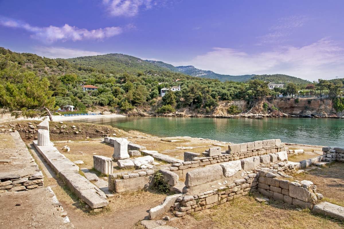 Παραλία Αλυκή Θάσος