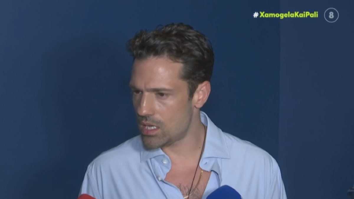 Ο Κωνσταντίνος Αργυρός στην κάμερα του Χαμογέλα και Πάλι