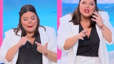 Η Μπάρκα στο πλατό του Mega