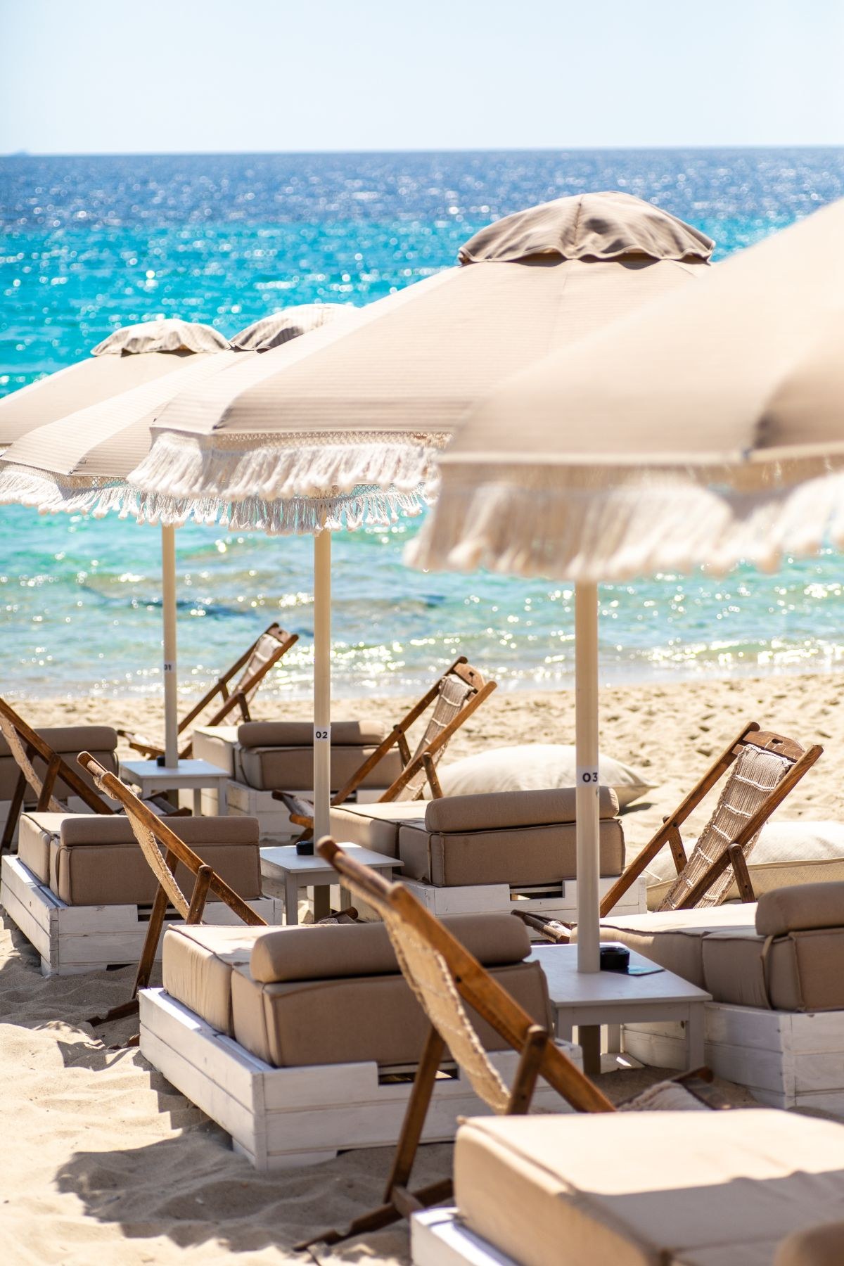 Beach bar στην Χαλκιδική