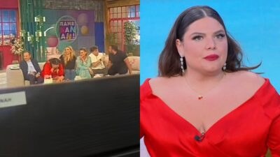 Η στιγμή που η Δανάη Μπάρκα κατέρρευση μετά το τέλος του Πάμε Δανάη