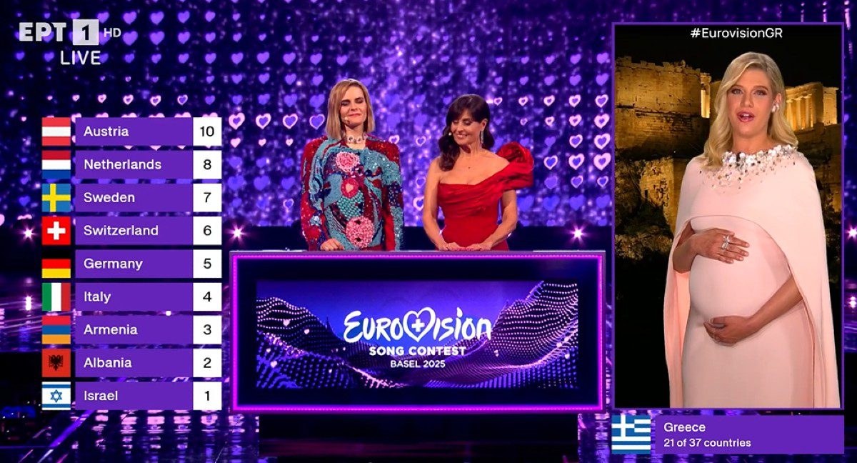 Η Τζένη Θεωνά στην Eurovision