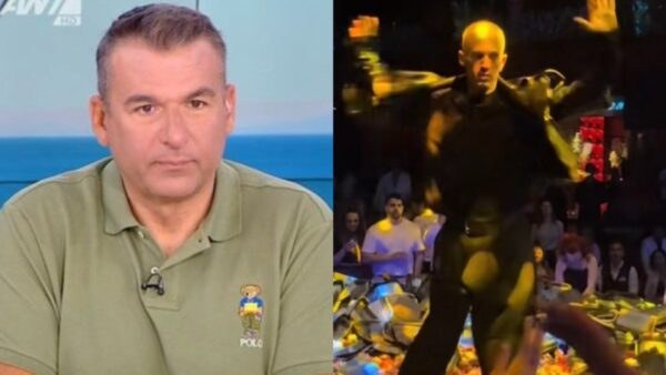 Ο Γιώργος Λιάγκας και ο Τάσος Ξιαρχό