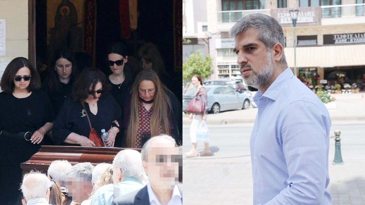 Η κηδεία του Αχιλλέα Θεοφίλου και ο γιος του