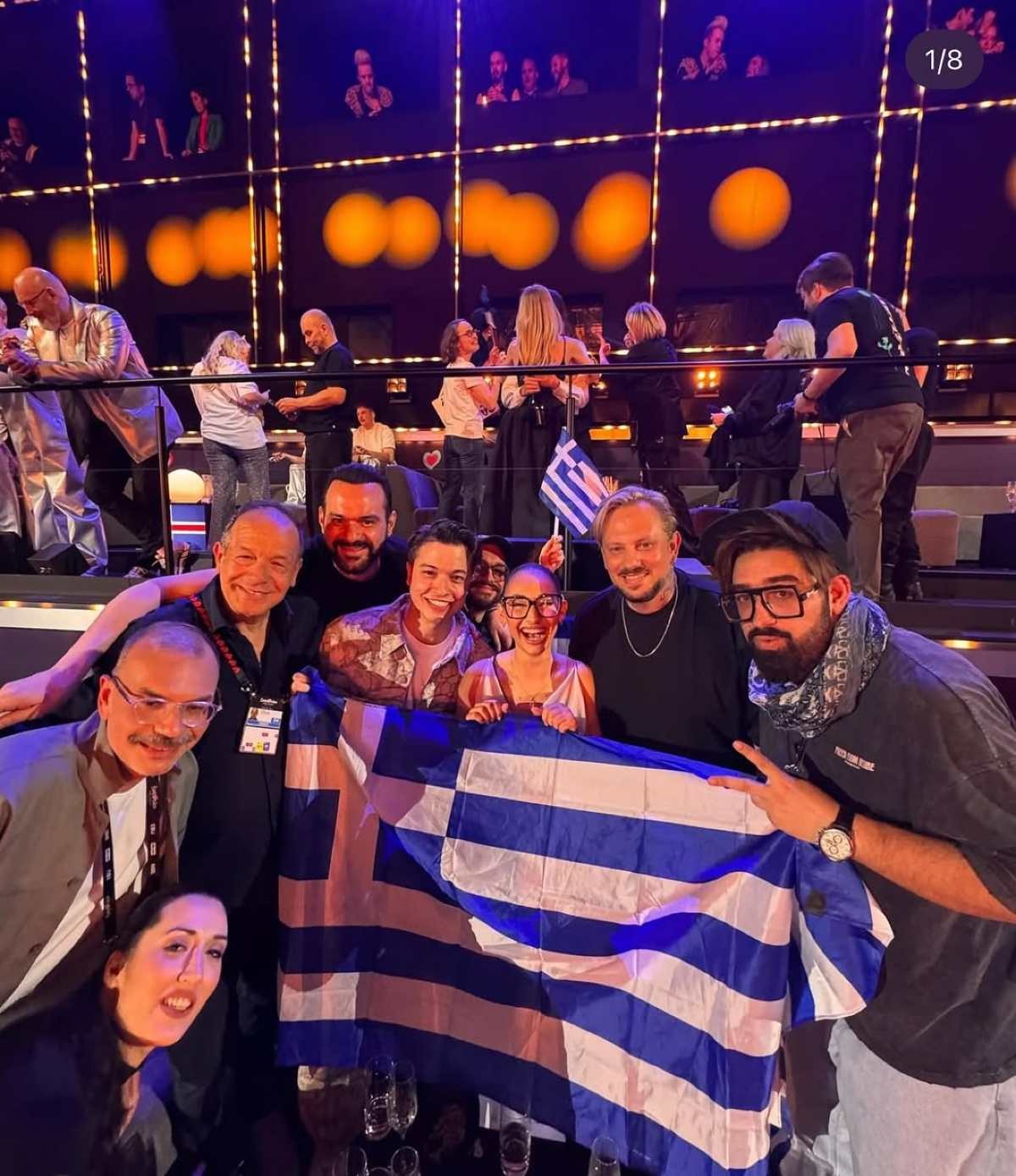 Η ανάρτηση της Klavdia για τη Eurovision