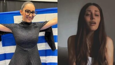 Η Klavdia με την αδελφή της, Μαρία Παπαδόπουλου