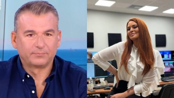 Ο Γιώργος Λιάγκας και η Σίσση Χρηστίδου