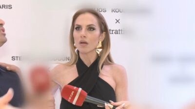 Η Ντορέττα Παπαδημητρίου σε δηλώσεις της
