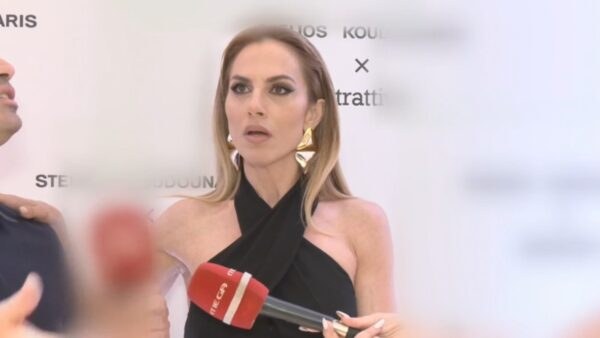 Η Ντορέττα Παπαδημητρίου σε δηλώσεις της