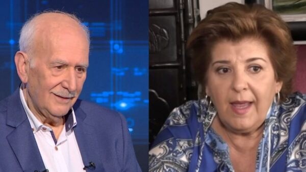 Ο Γιώργος Παπαδάκης και η Τίνα Παπαδέλη