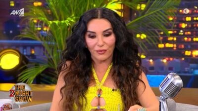 Η Πόπη Μαλλιωτάκη στο The 2night Show