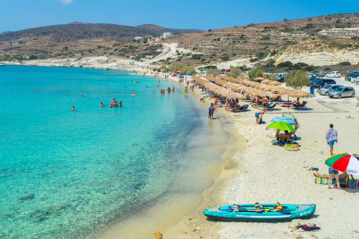 παραλία πράσσα κίμωλος