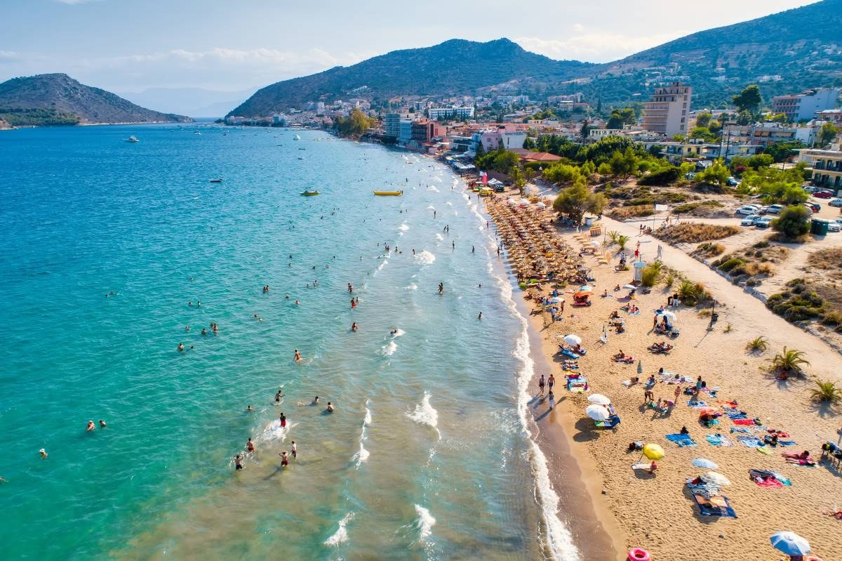 παραλία Ψιλή άμμος Τολο