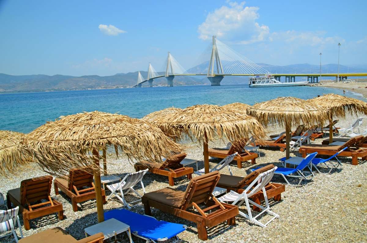 παραλία Ρίου Αντιρρίου Πάτρα