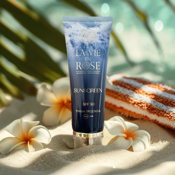 Αντιηλιακό με spf 50 από La vie en rose