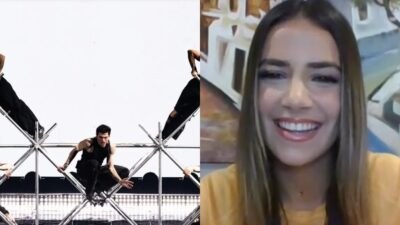 Ο Theo Evan στην Eurovision και η Silia Kapsis
