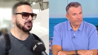 Ο Τραντάφυλλος και ο Γιώργος Λιάγκας