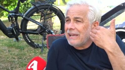 Ο Χάρης Χριστόπουλος στην κάμερα του Happy Day
