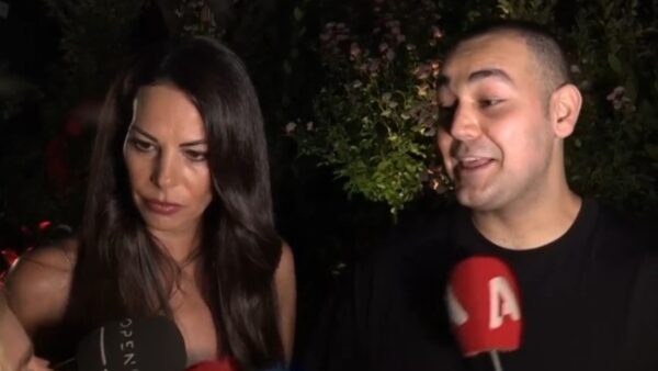 Ο Χρίστος Κούγιας και η Εύη Βατίδου
